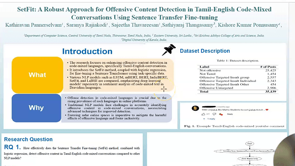 SetFit: A Robust Approach for Offensive Content Detection in Tamil-English Code-Mixed Conversations Using Sentence Transfer Fine-tuning