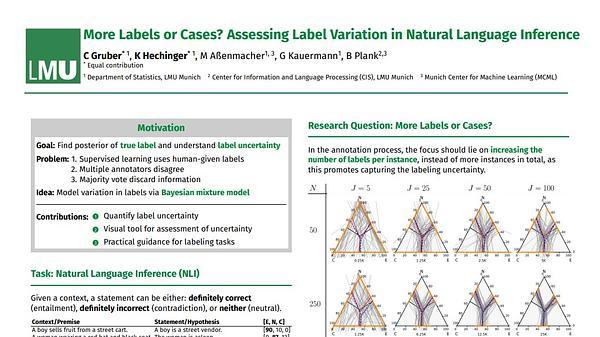 More Labels or Cases? Assessing Label Variation in Natural Language Inference