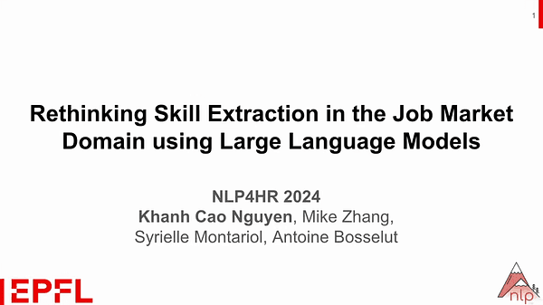 Rethinking Skill Extraction in the Job Market Domain using Large Language Models