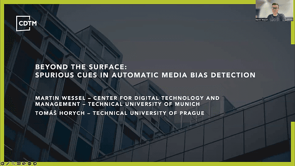 Beyond the Surface: Spurious Cues in Automatic Media Bias Detection