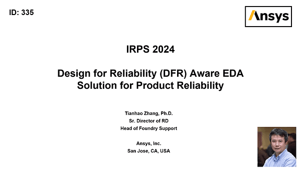 Design for Reliability (DFR) Aware EDA Solution for Product Reliability