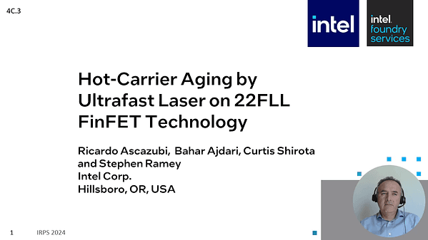 Hot-Carrier Aging by Ultrafast Laser on 22FLL FinFET Technology