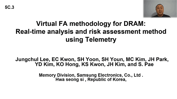 Virtual FA methodology for DRAM: Real-time analysis and prediction method using Telemetry, Field data