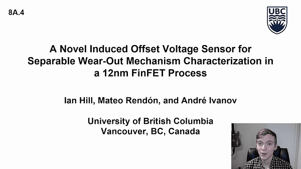 A Novel Induced Offset Voltage Sensor for Separable Wear-Out Mechanism Characterization in a 12nm FinFET Process