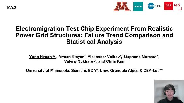 Electromigration Test Chip Experiments From Realistic Power Grid Structures: Failure Trend Comparison and Statistical Analysis