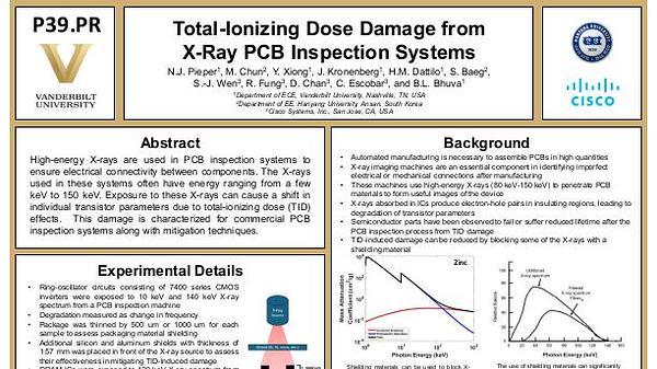 Total-Ionizing Dose Damage from X-Ray PCB Inspection Systems