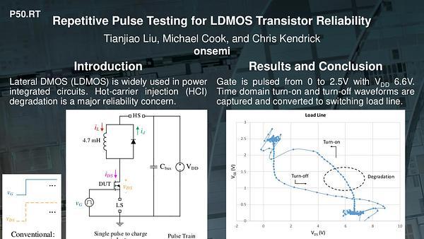 Repetitive Pulse Testing for LDMOS Transistor Reliability