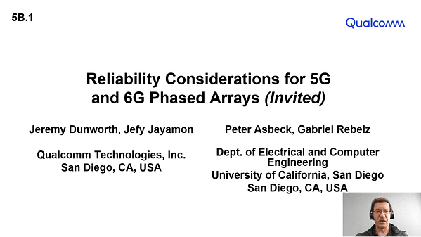 Reliability Considerations for 5G and 6G Phased Arrays