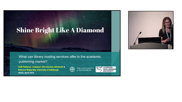 Shine Bright like a Diamond: What can library hosting services offer in the academic publishing market?