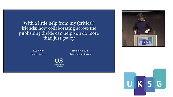 With a little help from my (critical) friends': how collaborating across the publishing divide can help you do more than just get by