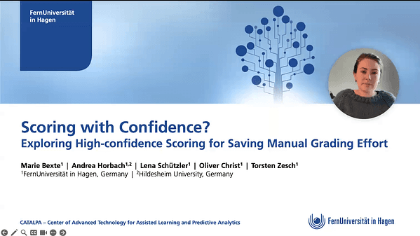 Scoring with Confidence? – Exploring High-confidence Scoring for Saving Manual Grading Effort