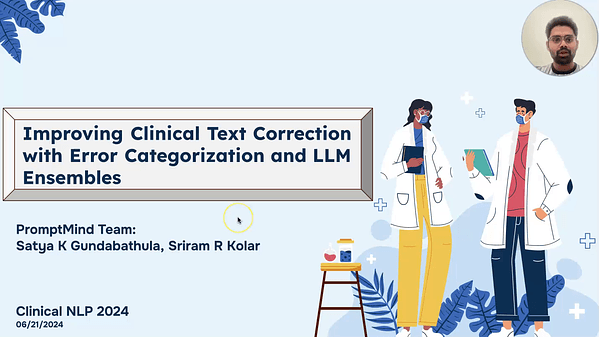 PromptMind Team at MEDIQA-CORR 2024: Improving Clinical Text Correction with Error Categorization and LLM Ensembles