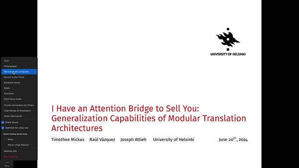 I Have an Attention Bridge to Sell You: Generalization Capabilities of Modular Translation Architectures