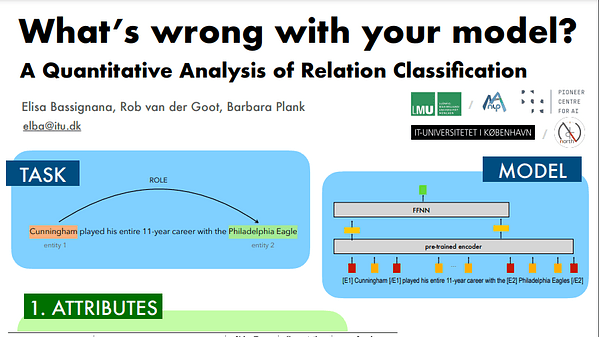 What's wrong with your model? A Quantitative Analysis of Relation Classification