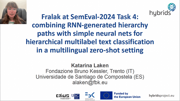 Fralak at SemEval-2024 Task 4: combining RNN-generated hierarchy paths with simple neural nets for hierarchical multilabel text classification in a multilingual zero-shot setting