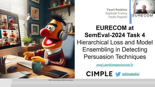 EURECOM at SemEval-2024 Task 4: Hierarchical Loss and Model Ensembling in Detecting Persuasion Techniques