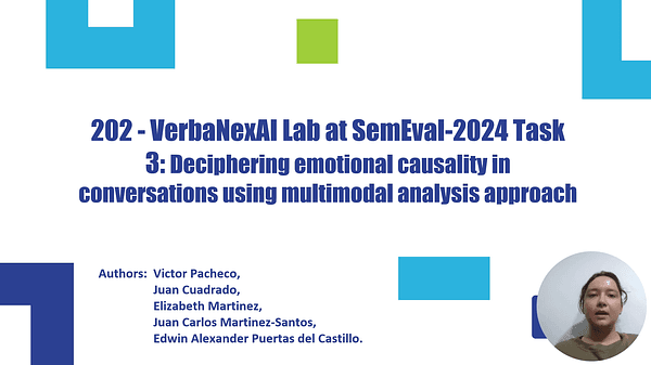 VerbaNexAI Lab at SemEval-2024 Task 3: Deciphering emotional causality in conversations using multimodal analysis approach