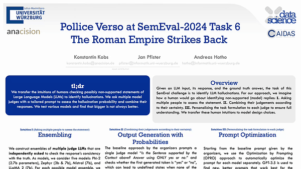 Pollice Verso at SemEval-2024 Task 6: The Roman Empire Strikes Back