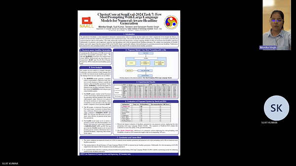 ClusterCore at SemEval-2024 Task 7: Few Shot Prompting With Large Language Models for Numeral-Aware Headline Generation