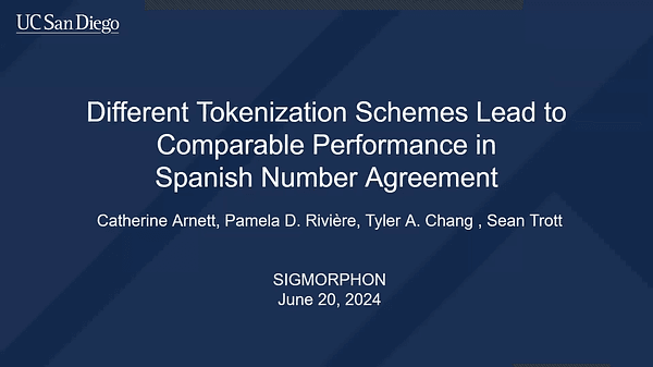 Different Tokenization Schemes Lead to Comparable Performance in Spanish Number Agreement