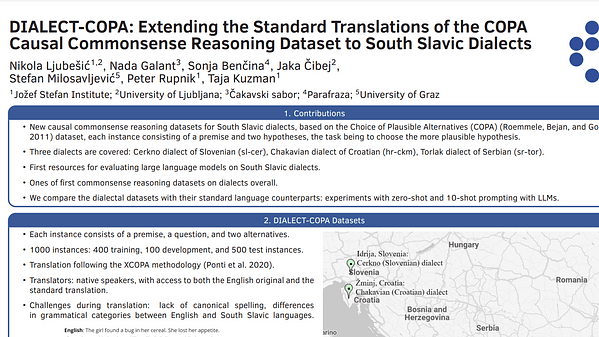 DIALECT-COPA: Extending the Standard Translations of the COPA Causal Commonsense Reasoning Dataset to South Slavic Dialects