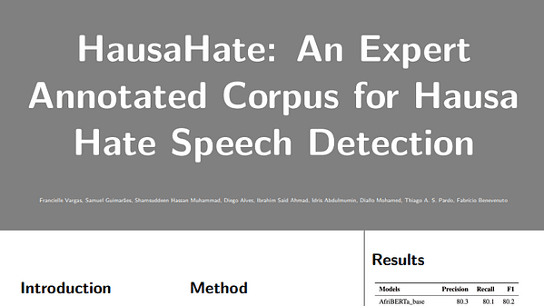 HausaHate: An Expert Annotated Corpus for Hausa Hate Speech Detection