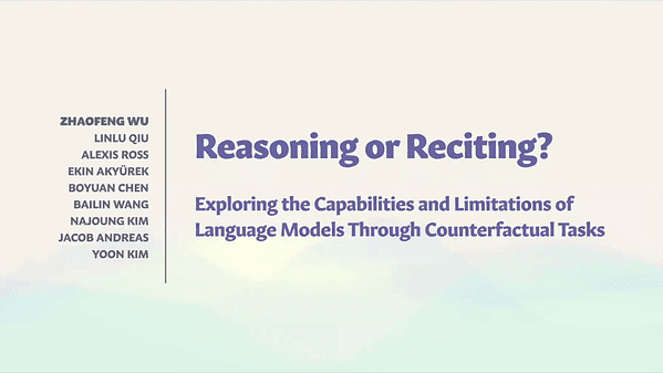 Reasoning or Reciting? Exploring the Capabilities and Limitations of Language Models Through Counterfactual Tasks