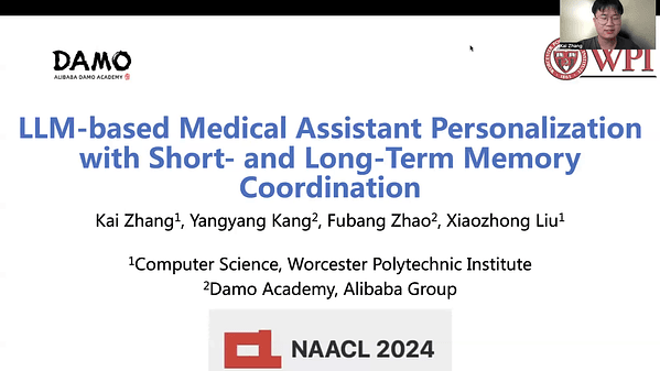 LLM-based Medical Assistant Personalization with Short- and Long-Term Memory Coordination