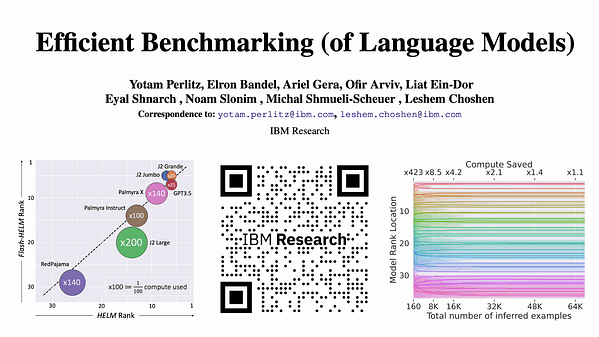 Efficient Benchmarking (of Language Models)