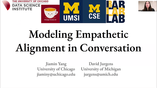 Modeling Empathetic Alignment in Conversation