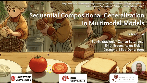 Sequential Compositional Generalization in Multimodal Models