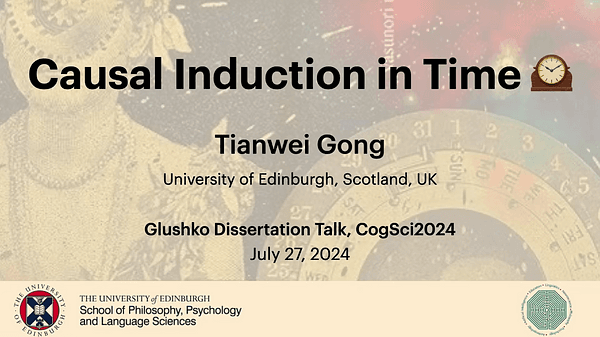 Causal induction in time