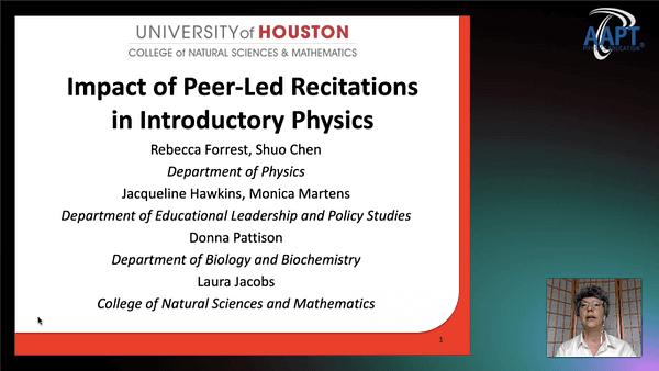 Impact of Peer-Led Recitations in Introductory Physics
