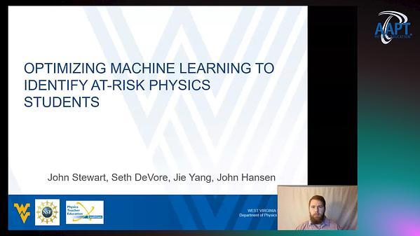 Using Machine Learning to Identify At-Risk Students in Physics Classes