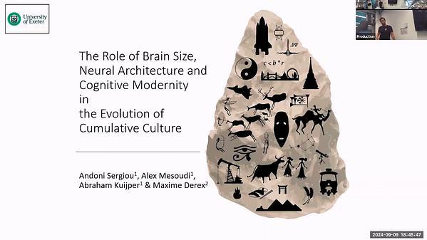 LIVE - The Role of Brain Size, Neural Architecture and Recursive Imagination in the Evolution of Cumulative Culture