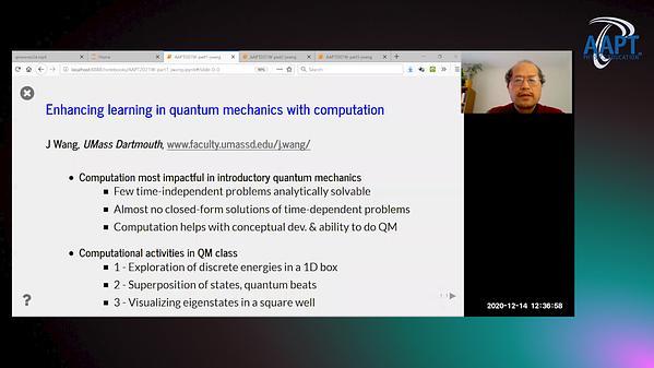 Enhancing learning and engagement in quantum mechanics with computation