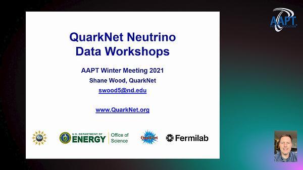 QuarkNet Neutrino Data Workshop