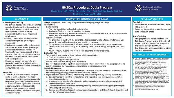 HMSOM Procedural Doula Program
