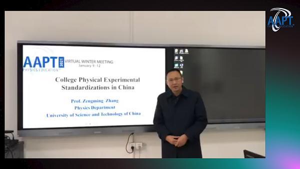 College Physical Experimental Standardization in China