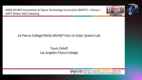 Los Angeles Pierce College/NASA MUREP Solar System Lab