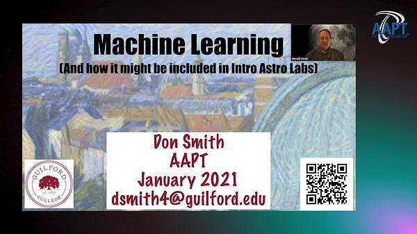 Bringing Machine Learning to Introductory Astronomy Labs