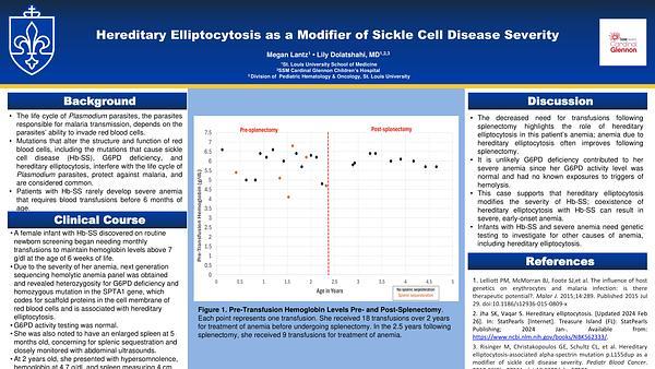 Hereditary Elliptocytosis as a Modifier of Sickle Cell Disease Severity