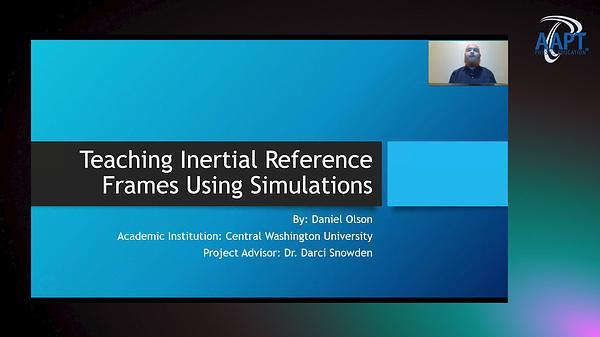 Teaching Inertial Reference Frames Using Simulations