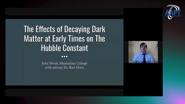 The Effects of Decaying Dark Matter on The Hubble Constant