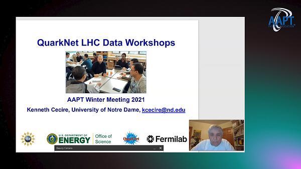 QuarkNet LHC Data Workshops