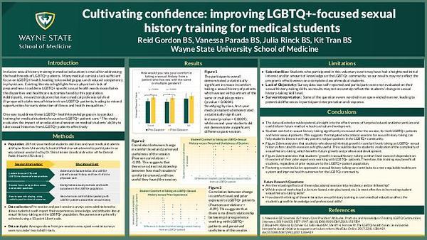 Cultivating confidence: improving LGBTQ+-focused sexual history training for medical students