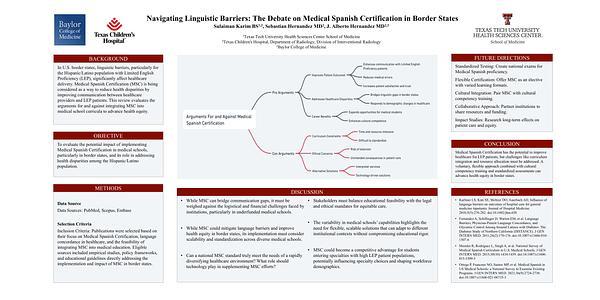 Navigating Linguistic Barriers: The Debate on Medical Spanish Certification in Border States