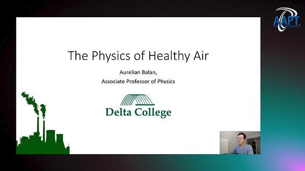 The Physics of Healthy Air