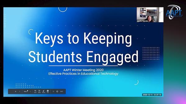 Keys to Keeping Students Engaged