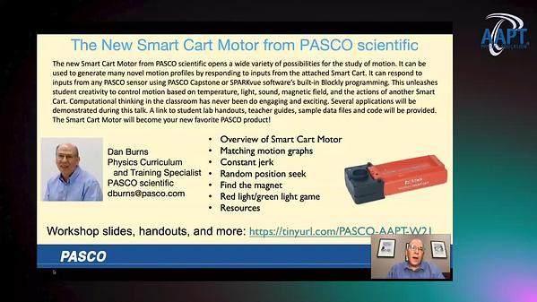 The New Smart Cart Motor from PASCO scientific